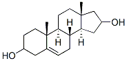 Androst-5-ene-3,16-diol Struktur