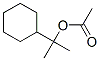 2-cyclohexyl-2-propyl acetate Struktur