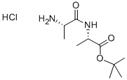 H-ALA-ALA-OTBU HCL Struktur