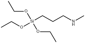 N-methyl-3-(triethoxysilyl)propylamine Struktur