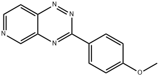 3-(4-METHOXYPHENYL)PYRIDO[3,4-E][1,2,4]TRIAZINE Struktur