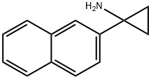 1-(NAPHTHALEN-2-YL)CYCLOPROPANAMINE Struktur