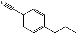 4-N-PROPYLBENZONITRILE Struktur