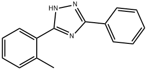 5-Phenyl-3-(o-tolyl)-1H-1,2,4-triazole Struktur