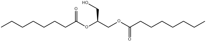 1,2-DIOCTANOYL-SN-GLYCEROL Struktur