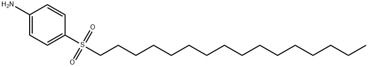 4-HEXADECYLSULFONYLANILINE Struktur