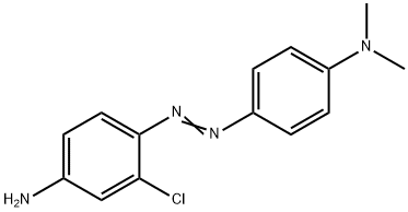 4-[(4-Amino-2-chlorophenyl)azo]-N,N-dimethylaniline Struktur