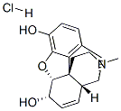 Morphinehydrochloride Struktur