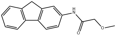 N-(9H-Fluoren-2-yl)-2-methoxyacetamide Struktur