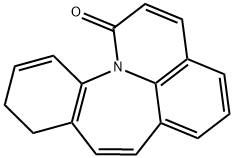 7,8-Dihydro-3H-quino[1,8-ab][1]benzazepin-3-one Struktur