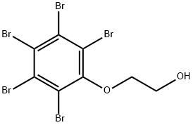 2-(pentabromophenoxy)ethanol Struktur