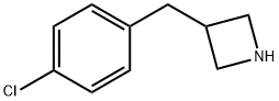 3-(4-chlorobenzyl)azetidine Struktur