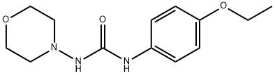 Urea, N-(4-ethoxyphenyl)-N-4-morpholinyl- (9CI) Struktur