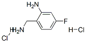 Benzenemethanamine, 2-amino-4-fluoro-, dihydrochloride (9CI) Struktur