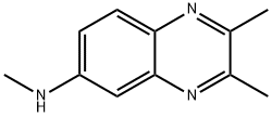 6-Quinoxalinamine,N,2,3-trimethyl-(9CI) Struktur