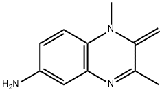 6-Quinoxalinamine,1,2-dihydro-1,3-dimethyl-2-methylene-(9CI) Struktur