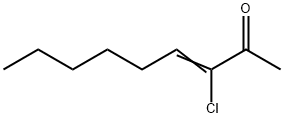 3-Nonen-2-one,  3-chloro- Struktur