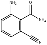 Benzamide, 2-amino-6-cyano- (9CI) Struktur