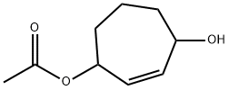 2-Cycloheptene-1,4-diol,monoacetate(9CI) Struktur