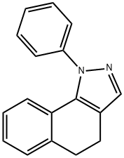 1-PHENYL-4,5-DIHYDRO-1H-BENZO[G]INDAZOLE Struktur