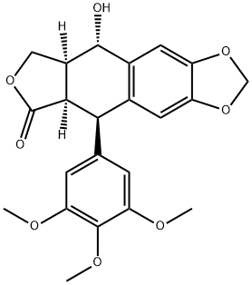 ISOPICROPODOPHYLLONE Struktur