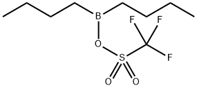 DIBUTYLBORON TRIFLUOROMETHANESULFONATE Struktur