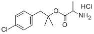 ALAPROCLATE HYDROCHLORIDE Struktur