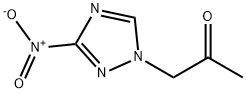 1-(3-NITRO-1H-1,2,4-TRIAZOL-1-YL)ACETONE Struktur