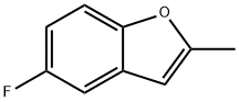 Benzofuran,  5-fluoro-2-methyl- Struktur