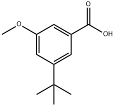 3-METHOXY-5-TERT-BUTYLBENZOIC ACID Struktur