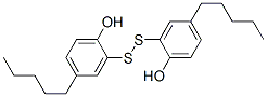 2,2'-dithiobis[4-pentylphenol] Struktur