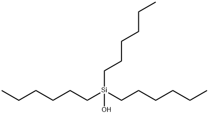 TRIHEXYLSILANOL Struktur