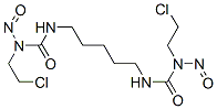 1,1'-Pentamethylenebis[3-(2-chloroethyl)-3-nitrosourea] Struktur