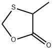 4-Methyl-1,3-oxathiolan-5-one Struktur