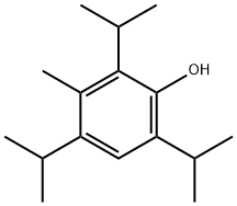 2,4,6-triisopropyl-m-cresol Struktur