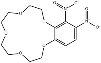 4,5-DINITROBENZO-15-CROWN-5 Struktur