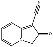 2,3-Dihydro-2-oxo-1-indolizinecarbonitrile Struktur