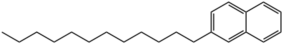 2-Dodecylnaphthalene Struktur