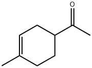 4-acetyl-1-methyl-1-cyclohexene Struktur