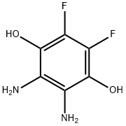 1,4-Benzenediol,  2,3-diamino-5,6-difluoro- Struktur