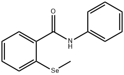 2-methylselenobenzanilide Struktur