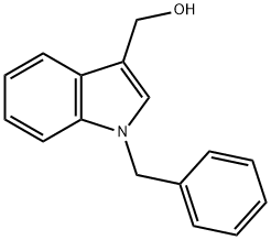 (1-BENZYL-1H-INDOL-3-YL)-METHANOL Struktur