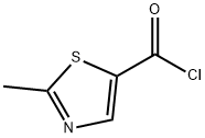 5-Thiazolecarbonyl chloride, 2-methyl- (9CI) Struktur