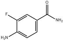 Benzamide, 4-amino-3-fluoro- (9CI) Struktur