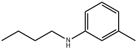 N-BUTYL-M-TOLUIDINE Struktur