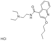 Dibucaine hydrochloride Structure