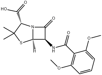 methicillin Structure