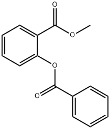 methyl benzoylsalicylate Struktur