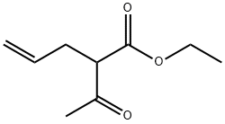 ethyl 2-acetylpent-4-enoate Struktur