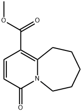 4-OXO-4,6,7,8,9,10-HEXAHYDRO-PYRIDO[1,2-A]AZEPINE-1-CARBOXYLIC ACID METHYL ESTER Struktur